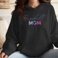 Retro Cute Mother's Day Teeball T-Ball Baseball Mom Wmen Hoodie