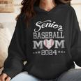 Senior Baseball Mom 2024 Class Of 2024 Graduation Wmen Hoodie