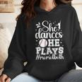 She Dances He Plays Mom Of Both Dance And Baseball Mom Wmen Hoodie She Dances He Plays Mom Of Both Dance And Baseball Mom Wmen Hoodie