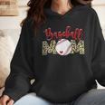 Sport Mom Leopard Mother's Day Baseball Mommy Mama Wmen Hoodie Sport Mom Leopard Mother's Day Baseball Mommy Mama Wmen Hoodie