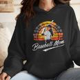 Vintage Retro Sunset Baseball Mom Mother's Day Wmen Hoodie Vintage Retro Sunset Baseball Mom Mother's Day Wmen Hoodie