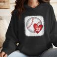Womens Bleached Custom Baseball Mom Number 22 Heart For Mom Wmen Hoodie Womens Bleached Custom Baseball Mom Number 22 Heart For Mom Wmen Hoodie