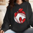 Womens Custom Baseball Mom Number 11 Heart For Mom Mommy Wmen Hoodie