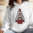 Baseball Christmas Tree Proud Baseball Mom Tee Wmen Hoodie Baseball Christmas Tree Proud Baseball Mom Tee Wmen Hoodie