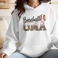 Baseball Gma Women BallPark Gma Baseball Mom Mother's Day Wmen Hoodie