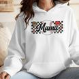 Baseball Mama Game Day Vibes Women Baseball Mom Wmen Hoodie