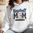 Baseball Mom Blue Varsity Baseball Mama Cute Mother's Day Wmen Hoodie Baseball Mom Blue Varsity Baseball Mama Cute Mother's Day Wmen Hoodie