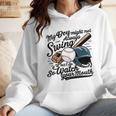 Baseball Mom My Boy Might Not Always Swing But I Do Wmen Hoodie Baseball Mom My Boy Might Not Always Swing But I Do Wmen Hoodie