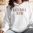 Baseball Mom Leopard Print Baseball Mother's Day Wmen Hoodie Baseball Mom Leopard Print Baseball Mother's Day Wmen Hoodie
