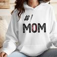 Baseball Mom Number One 1 Mother Baseball Lover Mother's Day Wmen Hoodie Baseball Mom Number One 1 Mother Baseball Lover Mother's Day Wmen Hoodie