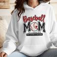 Baseball Mom Red Varsity Baseball Mama Cute Mother's Day Wmen Hoodie Baseball Mom Red Varsity Baseball Mama Cute Mother's Day Wmen Hoodie