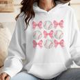 Baseball Mom Sister Tween Teen Girl Girly Pink Bow Preppy Premium Wmen Hoodie Baseball Mom Sister Tween Teen Girl Girly Pink Bow Preppy Premium Wmen Hoodie