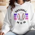 Baseball Mom Sports Mom Proud Baseball Mom Wmen Hoodie