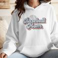 Baseball Mom Sporty Retro Baseball Team Momma Gray Wmen Hoodie Baseball Mom Sporty Retro Baseball Team Momma Gray Wmen Hoodie