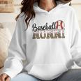 Baseball Nonni Women BallPark Nonni Baseball Mom Wmen Hoodie