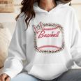 Baseball-Shirt Women Mama Mother Baseball Mom Premium Wmen Hoodie
