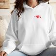 Baseball Softball Baseball Mom Heartbeat Baseball Premium Tri-Blend Wmen Hoodie