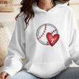 Bleached Custom Baseball Mom Number 7 Heart For Mom Wmen Hoodie Bleached Custom Baseball Mom Number 7 Heart For Mom Wmen Hoodie