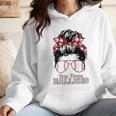 Busy Raising Ballers Messy Bun Funny Baseball Mom Wmen Hoodie Busy Raising Ballers Messy Bun Funny Baseball Mom Wmen Hoodie