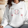 You Can't Scare Me I Have a Son Baseball Mom Wmen Hoodie