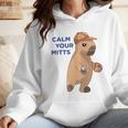 Capybara Calm Your Mitts Baseball Mom Sport Lover Tee Wmen Hoodie