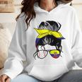 Ecuador Baseball Mom Ecuadorian Baseball Girl Wmen Hoodie
