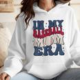 Groovy In My Baseball Mom Era Baseball Mama Mother's Day Wmen Hoodie Groovy In My Baseball Mom Era Baseball Mama Mother's Day Wmen Hoodie