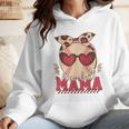 Heart Glasses Baseball Mama Baseball Mom Mother's Day Wmen Hoodie Heart Glasses Baseball Mama Baseball Mom Mother's Day Wmen Hoodie