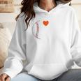I Heart Hot Baseball Moms Wmen Hoodie I Heart Hot Baseball Moms Wmen Hoodie