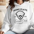 Home Plate Social Club Baseball Mom Wmen Hoodie