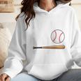 I'm His 1 Fan Since Day One Baseball Mom Wmen Hoodie