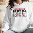 I'm a Proud Baseball Mom Baseball Wmen Hoodie I'm a Proud Baseball Mom Baseball Wmen Hoodie
