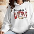 Leopard Baseball Mom Game Day Vibes Mother's Day Wmen Hoodie Leopard Baseball Mom Game Day Vibes Mother's Day Wmen Hoodie