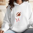 Mom Of Ballers USA Flag Football Baseball Mom Wmen Hoodie