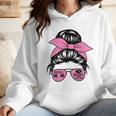 Mother Day Mama Retro Mama Mommy Baseball Mom Wmen Hoodie