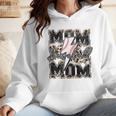 Retro Baseball Mom Mama Baseball Life Mother's Day Baseball Premium Tri-Blend Wmen Hoodie