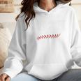 Sarcastic Baseball Mom Mama Baseball Life Premium Wmen Hoodie