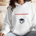 Senior Baseball Mom 2024 Senior Mom Class Of 2024 Baseball Wmen Hoodie