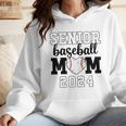 Senior Baseball Mom Class Of 2024 Senior Mom Game Day Wmen Hoodie Senior Baseball Mom Class Of 2024 Senior Mom Game Day Wmen Hoodie
