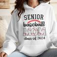 Senior Baseball Mom Class Of 2024 High School College Sports Raglan Baseball Tee Wmen Hoodie Senior Baseball Mom Class Of 2024 High School College Sports Raglan Baseball Tee Wmen Hoodie