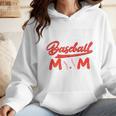 Somebody's Loud Mouth Baseball Mom Mama Premium Wmen Hoodie