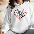 That's My Son Out There Baseball Mom Heart Mom Life Wmen Hoodie