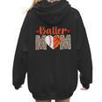 Baller Mom Leopard Basketball Baseball Mom Women Hoodie Back Print Baller Mom Leopard Basketball Baseball Mom Women Hoodie Back Print