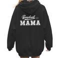 Baseball Mom Design Women Hoodie Back Print Baseball Mom Design Women Hoodie Back Print