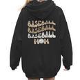 Baseball Mom Distressed Vintage Sports Player Calls Me Mom Women Hoodie Back Print Baseball Mom Distressed Vintage Sports Player Calls Me Mom Women Hoodie Back Print