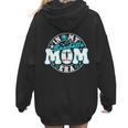 Baseball Mom Era Game Day Women's Women Hoodie Back Print Baseball Mom Era Game Day Women's Women Hoodie Back Print