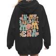 In My Baseball Mom Era Women Hoodie Back Print