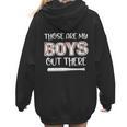 Baseball Mom And Grandma Those Are My Boys Baseball Game Women Hoodie Back Print Baseball Mom And Grandma Those Are My Boys Baseball Game Women Hoodie Back Print
