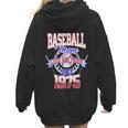 Baseball Mom Loud & Proud Since 1975 Women Hoodie Back Print Baseball Mom Loud & Proud Since 1975 Women Hoodie Back Print