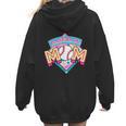 Baseball Mom Loud And Proud Game Day Sport Mother's Day Women Hoodie Back Print Baseball Mom Loud And Proud Game Day Sport Mother's Day Women Hoodie Back Print